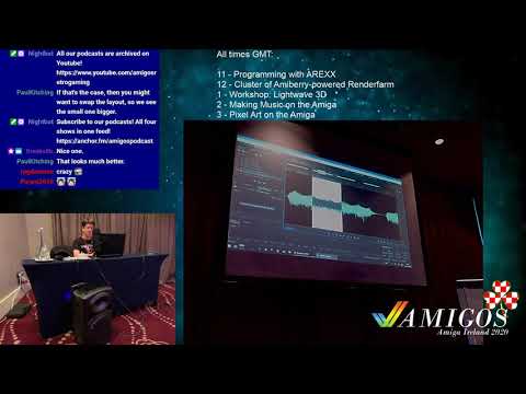 Protracker Workshop with Mike Clarke (Psygnosis) Amiga Ireland 2020