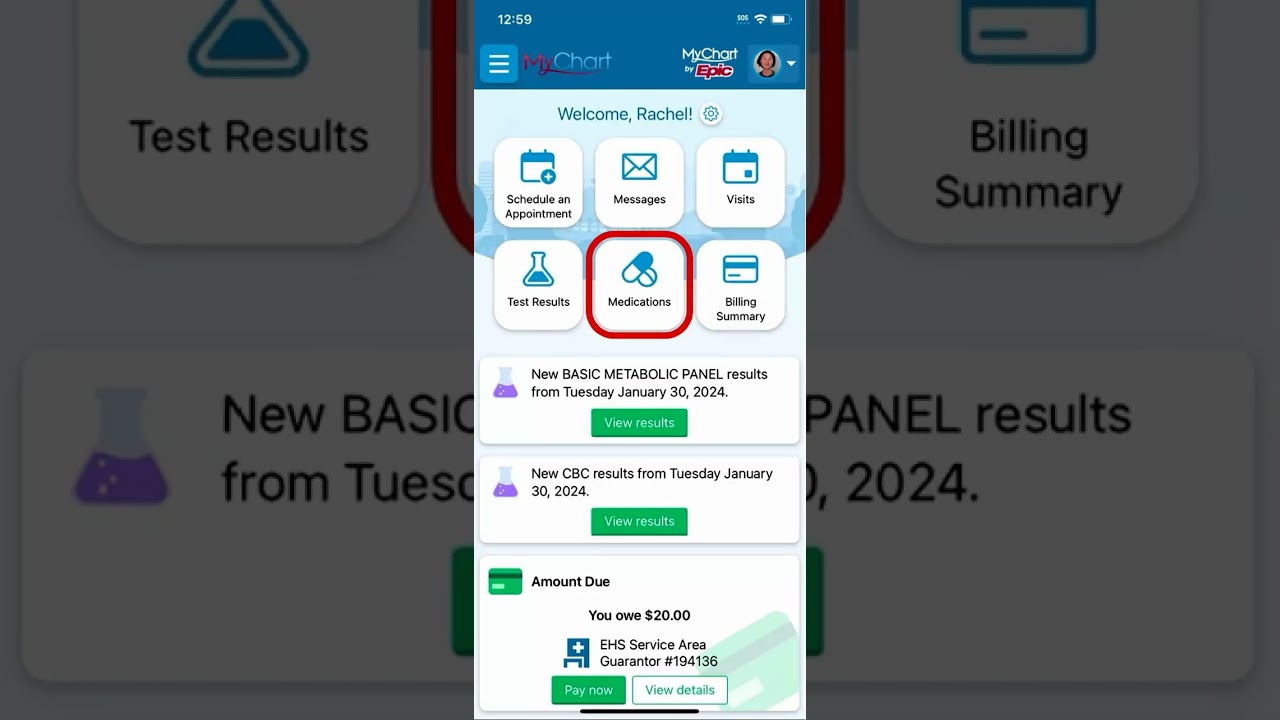 Cool Features in MyChart for Mobile