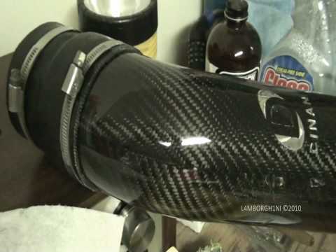 Dinan Cold Air Intake BMW 323i Before And After
