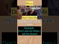 Don’t Sass Me #viral #learnonlinewithme #english