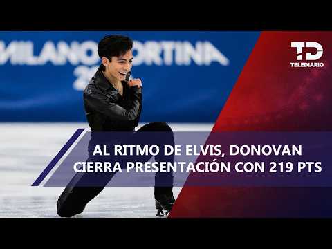 Este fue el resultado de Donovan Carrillo en la final de los Juegos Olímpicos de Invierno 2026