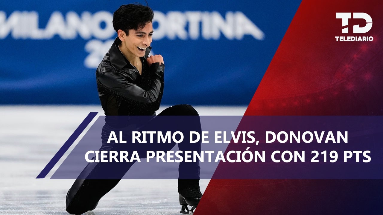 Este fue el resultado de Donovan Carrillo en la final de los Juegos Olímpicos de Invierno 2026