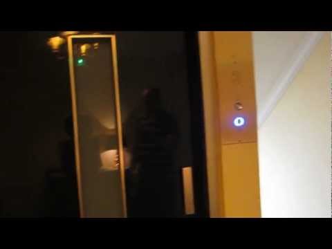 LE Littre hotel in Paris, Very old fashioned elevator