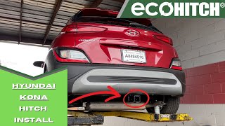 
How to install trailer hitch on a Hyundai Kona | X6006S EcoHitch®