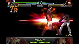 The King Of Fighters XIII Android - Iori Flames 100% Combo 88 hits