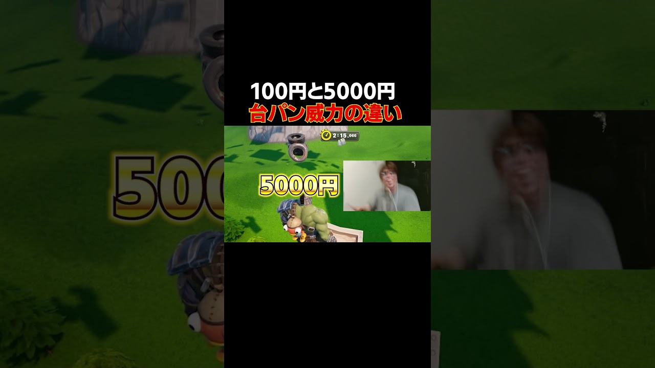 100と5000円 威力の違い