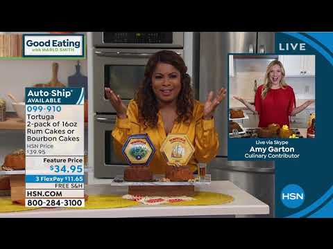 Tortuga Golden Rum Cakes  Set of 2