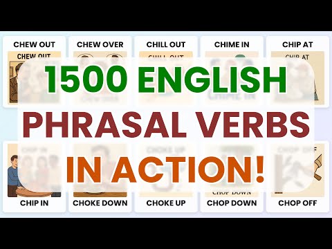 1500 English Phrasal Verbs in Action - 25/150