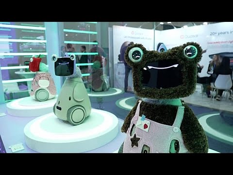 Video Thumbnail: Roboter begeistern Besucher auf der CES in Las Vegas