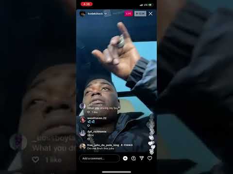 Kodak Black Says “I miss my lil brother” Listening to NBA Youngboy-House Arrest Tings😨