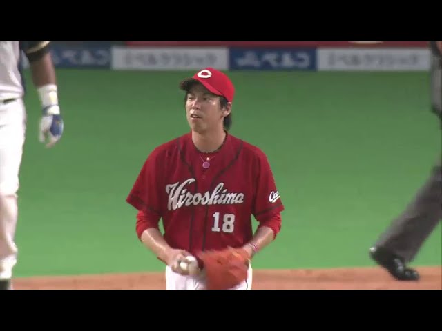 5回裏 ファイターズ打線つるべ打ち!! カープ・前田から5連打5得点の猛攻!! 2014/6/4 F-C