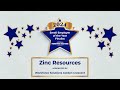 Zinc Resources LLC Small Employer Of The Year Finalist TWC Annual Conference 2024