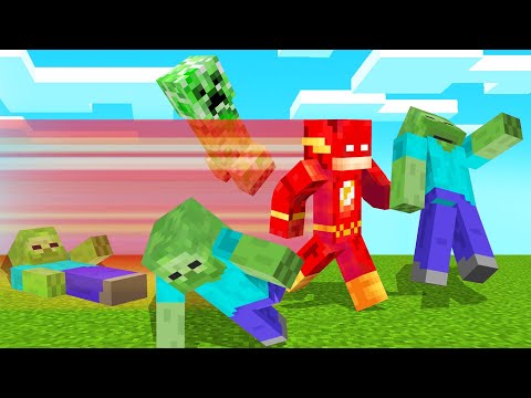 Jelly - Playing As THE FLASH In MINECRAFT!