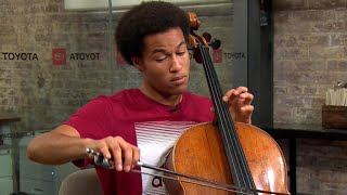 Royal wedding cellist Sheku Kanneh-Mason performs Bach, "No Woman No Cry"