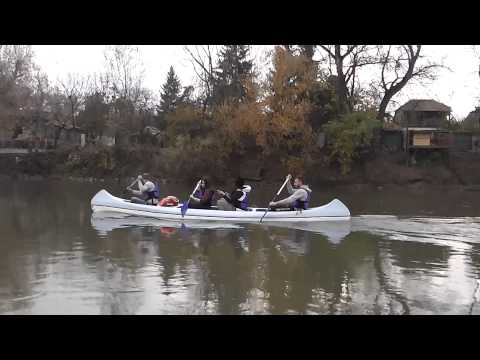 Tura canoe in Lunca Muresului 14.11.2014