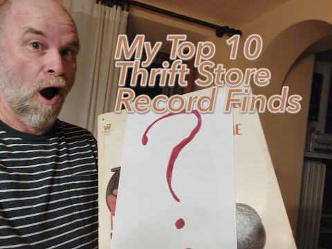 My Top 10 Thrift Store Vinyl Finds