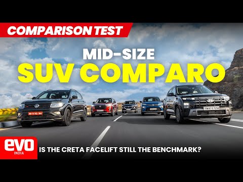 Creta 1.5 turbo v Taigun GT v Hyryder v Elevate v Grand Vitara | Creta still the king? | @evoIndia