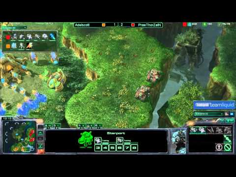 Game 4 - Prae.ThorZaIN (T) vs Mill.Adelscott (P) - TeamSpeak TL SC2 Open #12 Final
