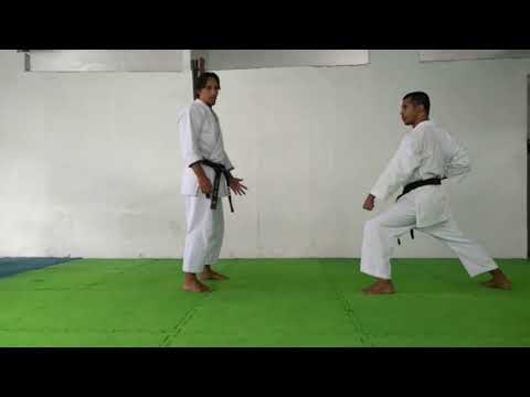 The 9 Throws of Funakoshi Katawa guruma quarta "nage waza" do karate Shotokan por Kleber santos