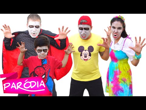 PARÓDIA | BEIJO DO VAMPIRO - OS BARÕES DA PISADINHA, WESLEY SAFADÃO - FILME COMPLETO