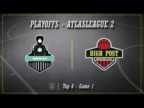 Atlasbasket Playoffs League 2 - Top8 Game 1 - ΤΡΕΝΟ vs HIGH POST 63-28