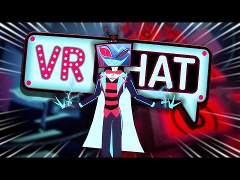 VOX WANTS TO RULE HEAVEN IN VRCHAT! | Hazbin Hotel - Funny moments -