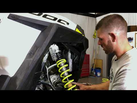 Installing a Zbroz Tender Spring Kit for a Polaris RZR XP 1000 with Walker Evans Shocks