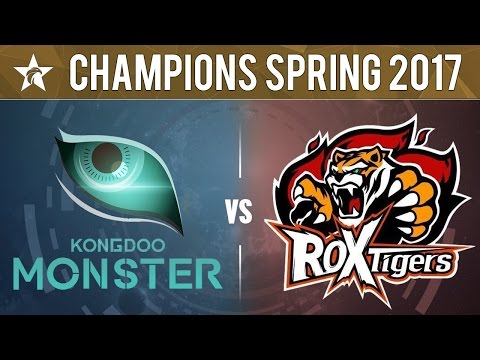 Kongdoo Monster vs ROX Tigers - League Of Legends LCK Spring Split 2017 Game 1
