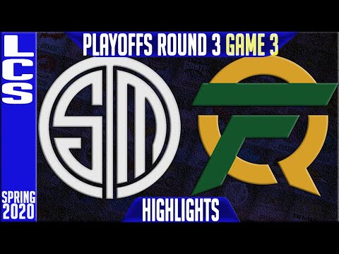 TSM vs FLY Highlights Game 3 | LCS Spring 2020 Playoffs Round 3 | Team Solomid vs FlyQuest G3