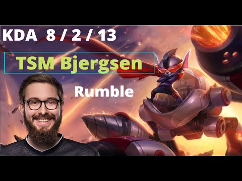 TSM Bjergsen Rumble vs Diana Arcesond - Midlane Matchup SoloQ