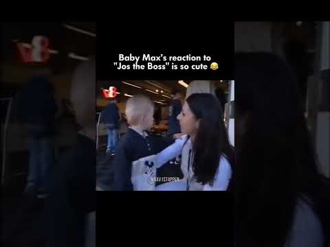 Baby #Max #Verstappen reaction is so #cute |#f1 #formula1 #tiktok #trending #shorts #redbull