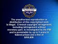 FBI Anti Piracy Warning Screen FOX