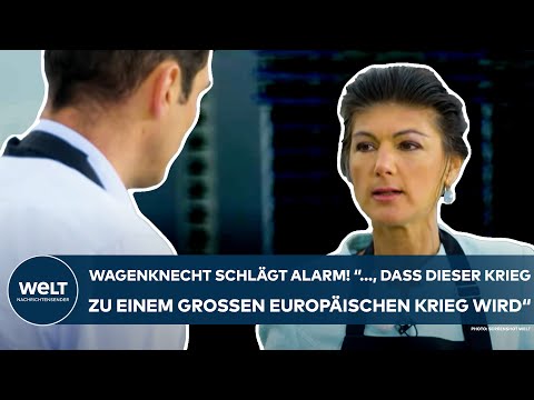 WAGENKNECHT: "..., dass dieser Krieg zu einem großen europäischen Krieg wird!" Eindringliche Warnung