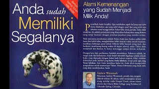 Download lagu Buku rohani ANDA sudah MEMILIKI SEGALANYA (bab 15,16,17) mp3