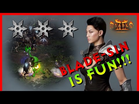 Diablo 2 Resurrected - Blade-Sin Build Showcase, 2.4 PTR Guide