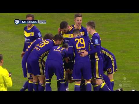24. krog: Maribor - Aluminij 4:1; Prva liga Telekom Slovenije 2016/17
