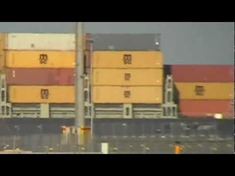 Ankunft der MSC Flaminia am JadeWeserPort Wilhelmshaven