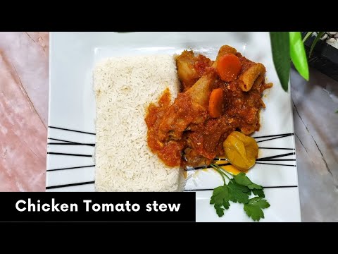 Try out this chicken tomato stew | Healthy tomato recipe (sauce tomate)