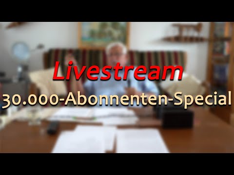 Ich bin LIVE für euch! - 30.000-Abonnenten-Special || Livestream von Meister Jambo