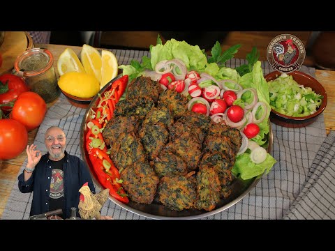 Σπανακοκεφτέδες μοναστηριακοί