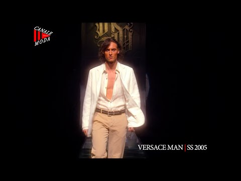 VERSACE MAN Spring Summer 2003 Milan 4K - Canale Moda