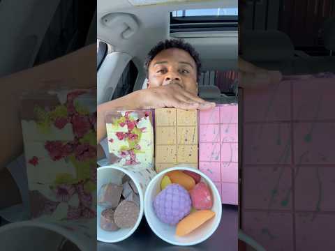 Viral fruit ice cream 🍨 the chocolate bar #shorts