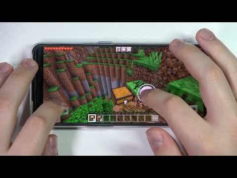 Gameplay of Minecraft on OPPO Reno 5Z – Gaming Test / Settings Preview