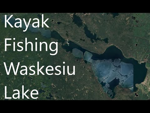 Kayak Fishing Waskesiu Lake, Saskatchewan
