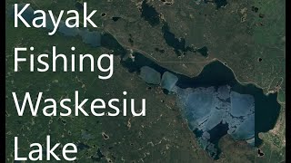 Kayak Fishing Waskesiu Lake, Saskatchewan