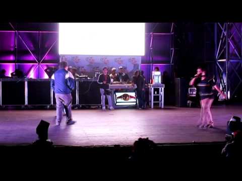 Hampper vs Audaz - 32avos - Hip Hop International Perú 2014 - Parque de la Exposición
