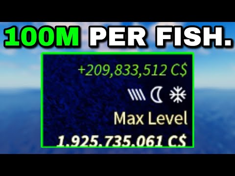 Making BILLIONS using The ANGLER in Fisch! (New BEST Money Method)