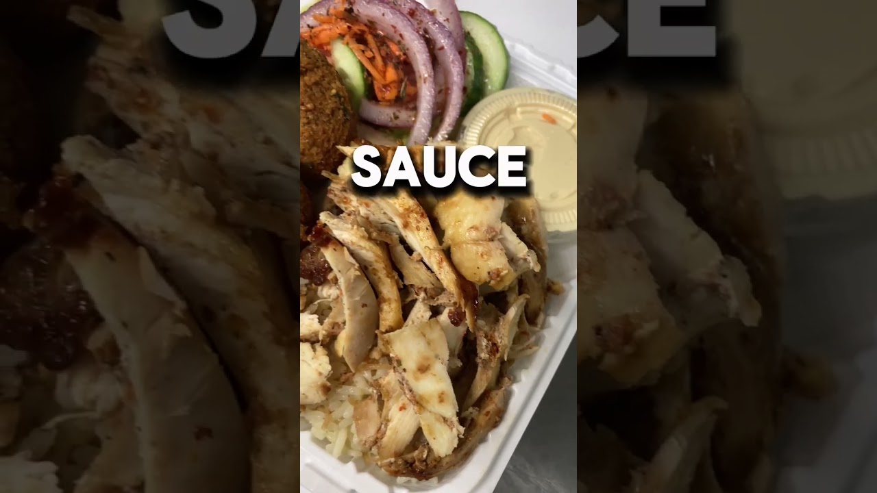 The Ultimate Mediterranean Duo: Shawarma and Falafel Combo Plate! 🧆✨