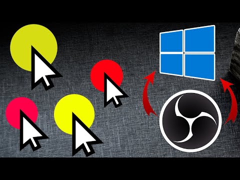 Highlight Cursor in OBS Studio | How to Highlight Mouse Pointer in Windows 10