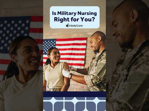 Is Military Nursing Right for You? #nurselife #nursing #nursingcareer